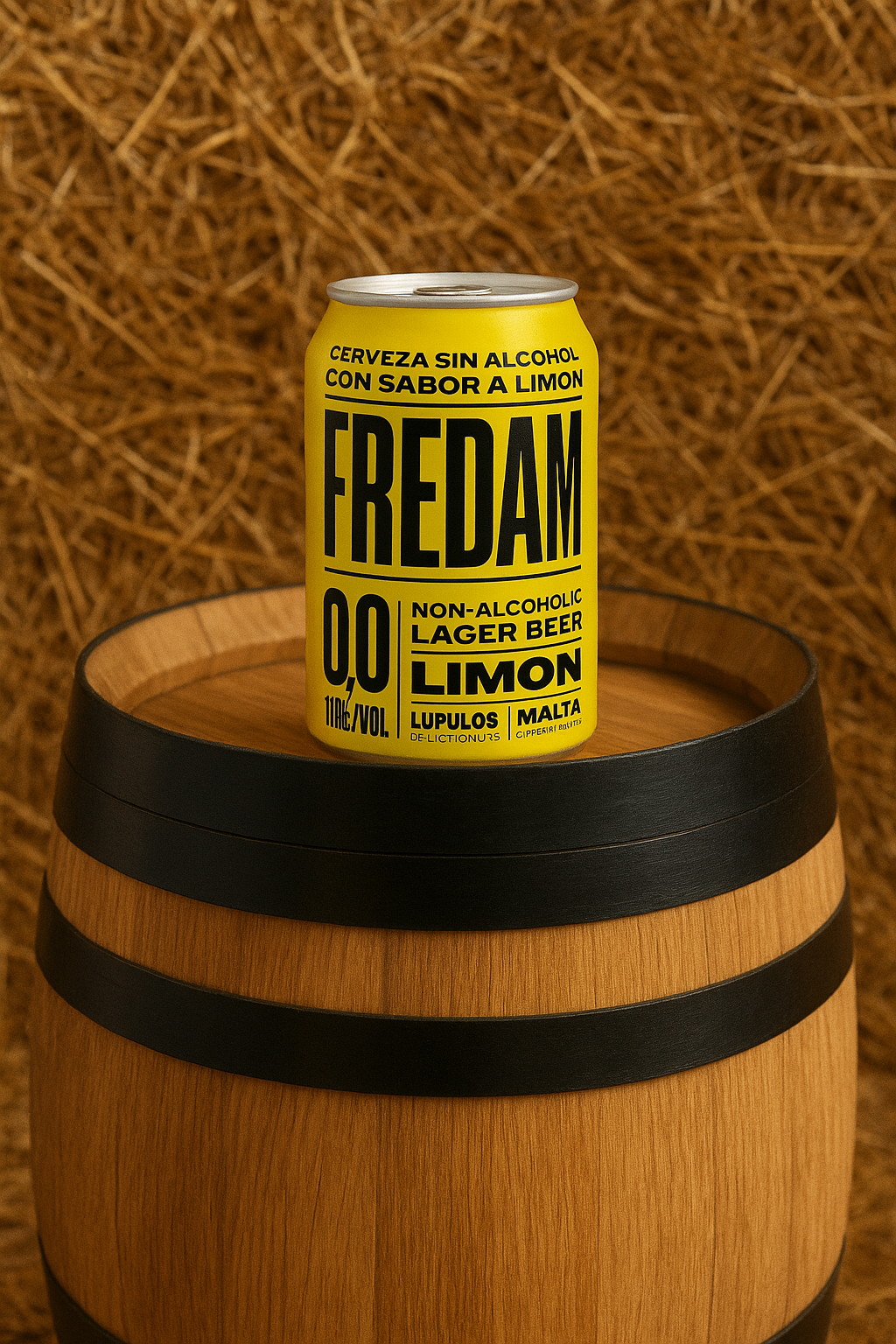 Alcohol-free beer Free Damm Lemon 33cl — MIM Services