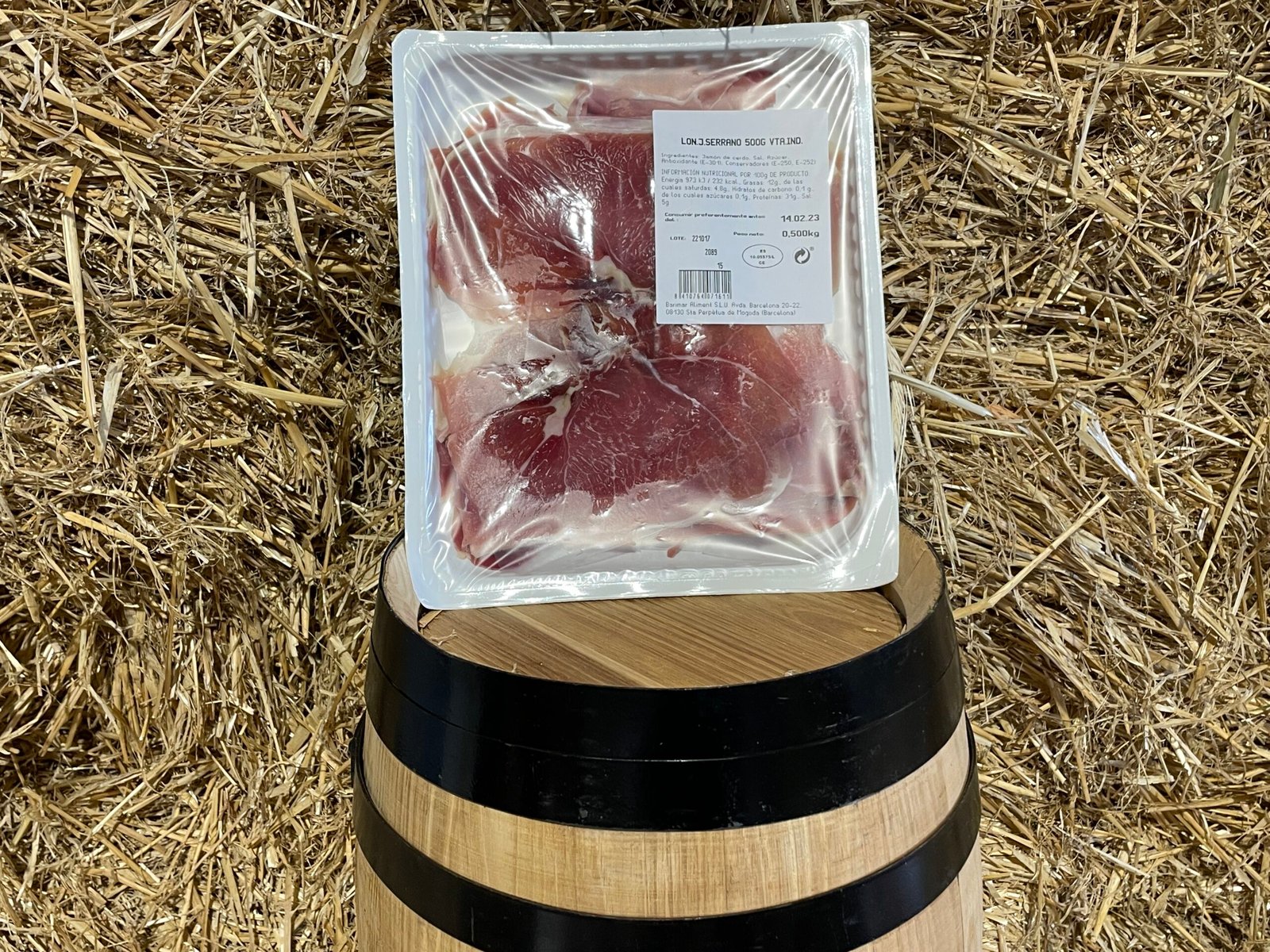 Serrano ham slices 500gr — MIM Services