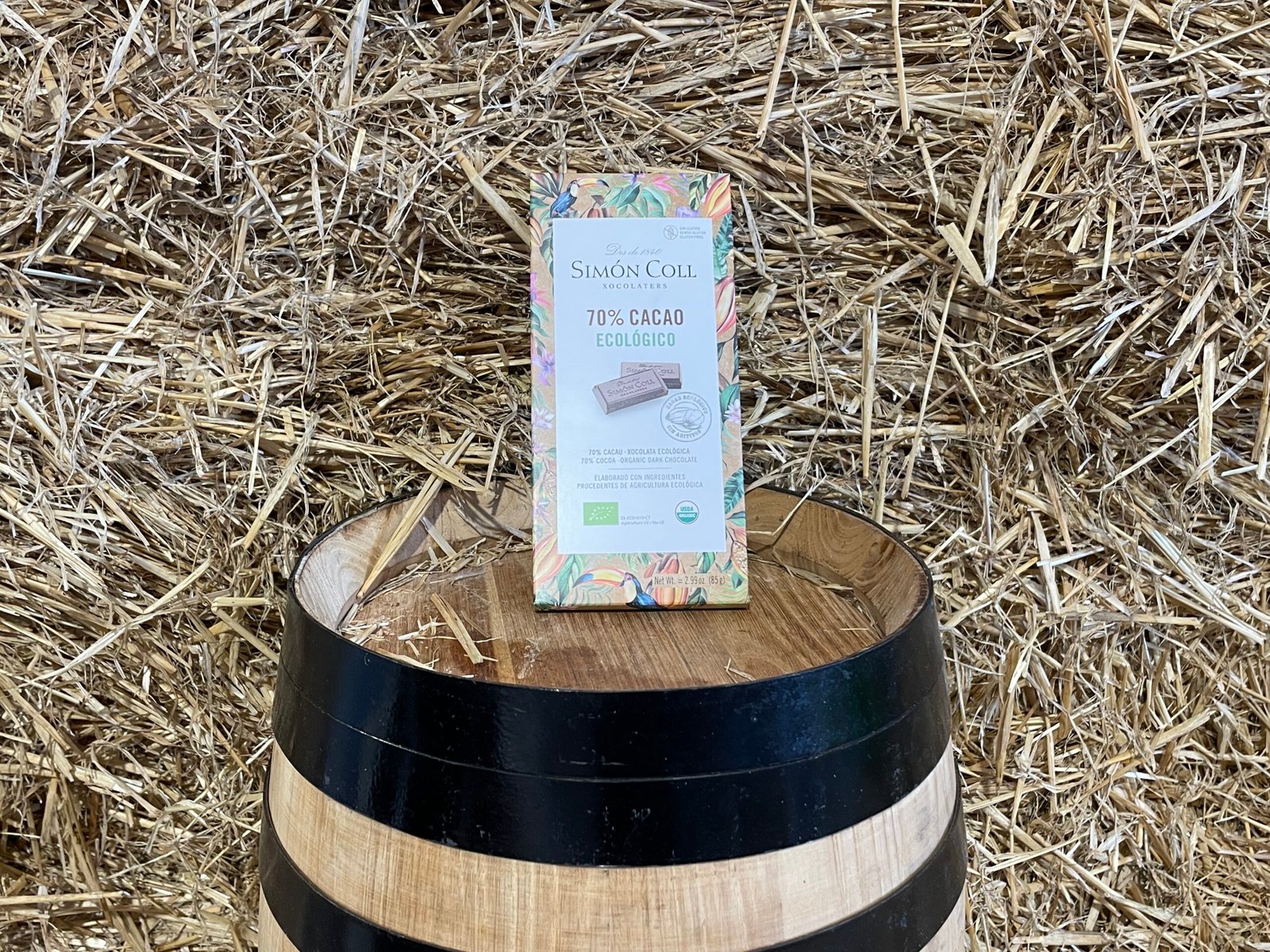 Organic Chocolate 70% Cacao Simón Coll — La Botiga DU