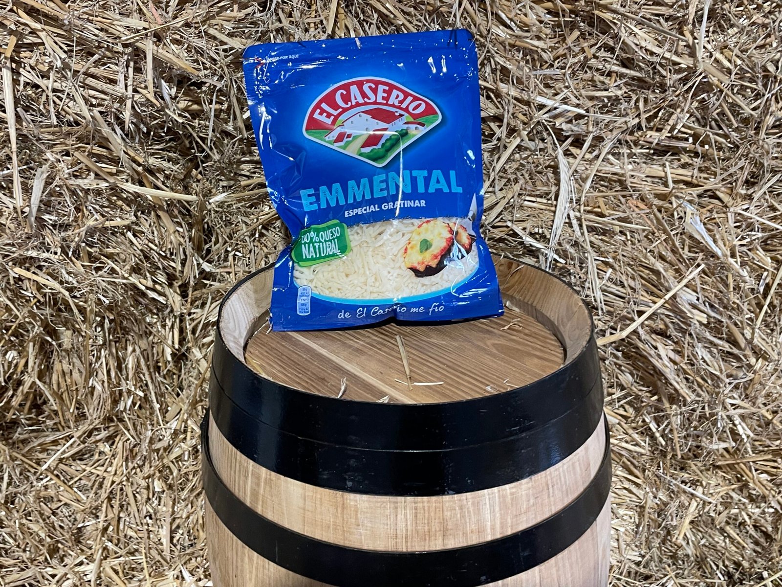 El Caserío Emmental Shredded Cheese 130gr — La Botiga DU