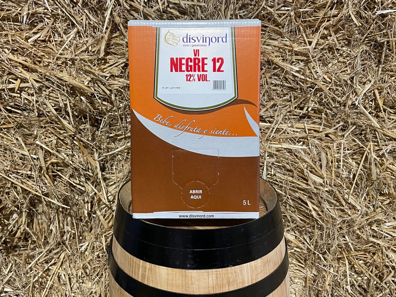 Red wine 12% Disvinord 5l — La Botiga DU