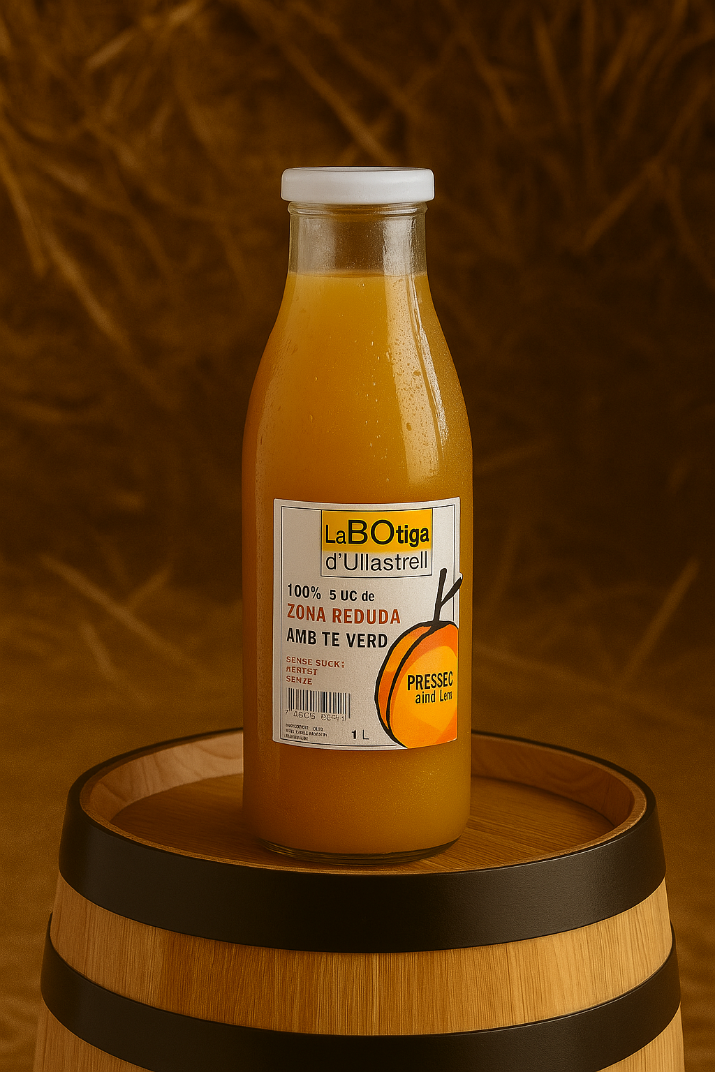 Peach Juice with Grape 100% Natural The Store DU 1l — La Botiga DU