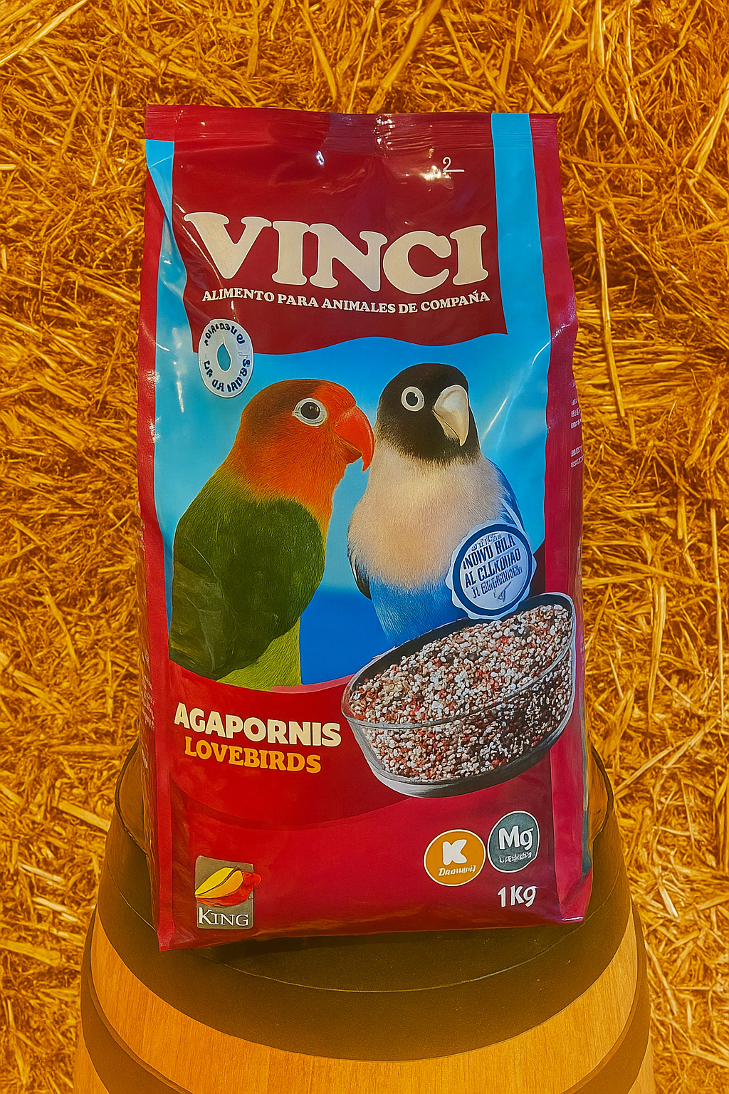 Food for Vinci Lovebirds — MIM Services