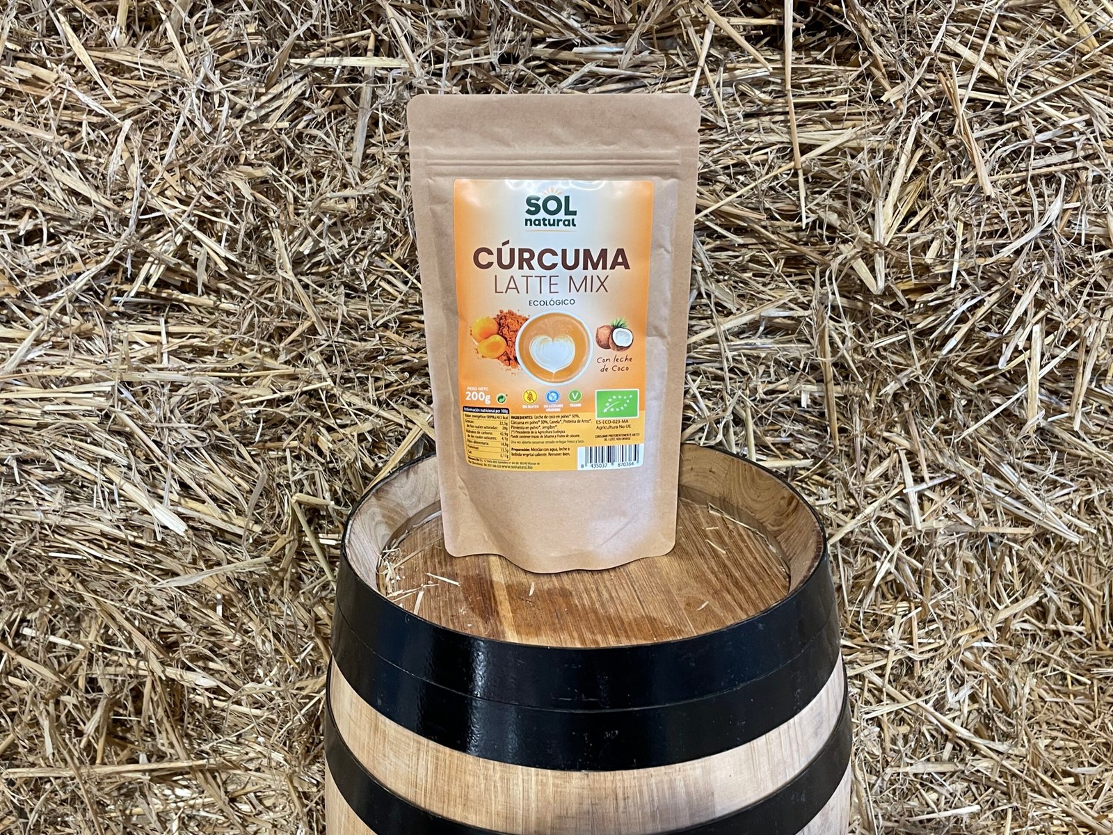 Turmeric Latte Mix Sol Natural 200gr — La Botiga DU