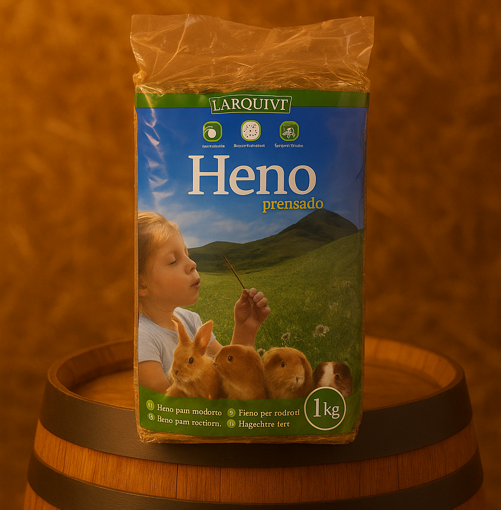 Pressed Hay Bedding for Rodents – 1kg — MIM Services