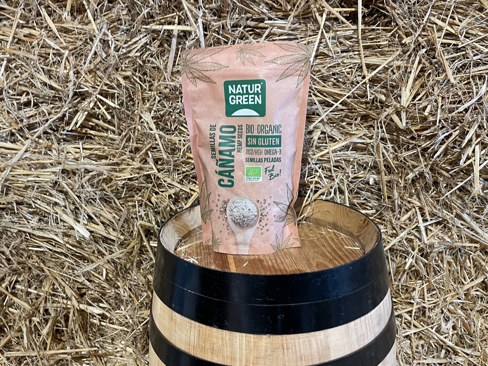 Llavors Pelades de Cànem Bio Sense Gluten Natur Green — MIM Services