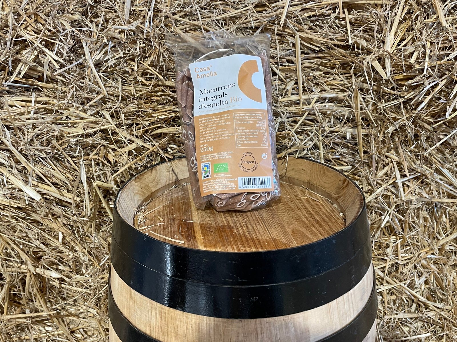 Whole wheat spelled macaroni Bio Casa Amella 250gr — La Botiga DU
