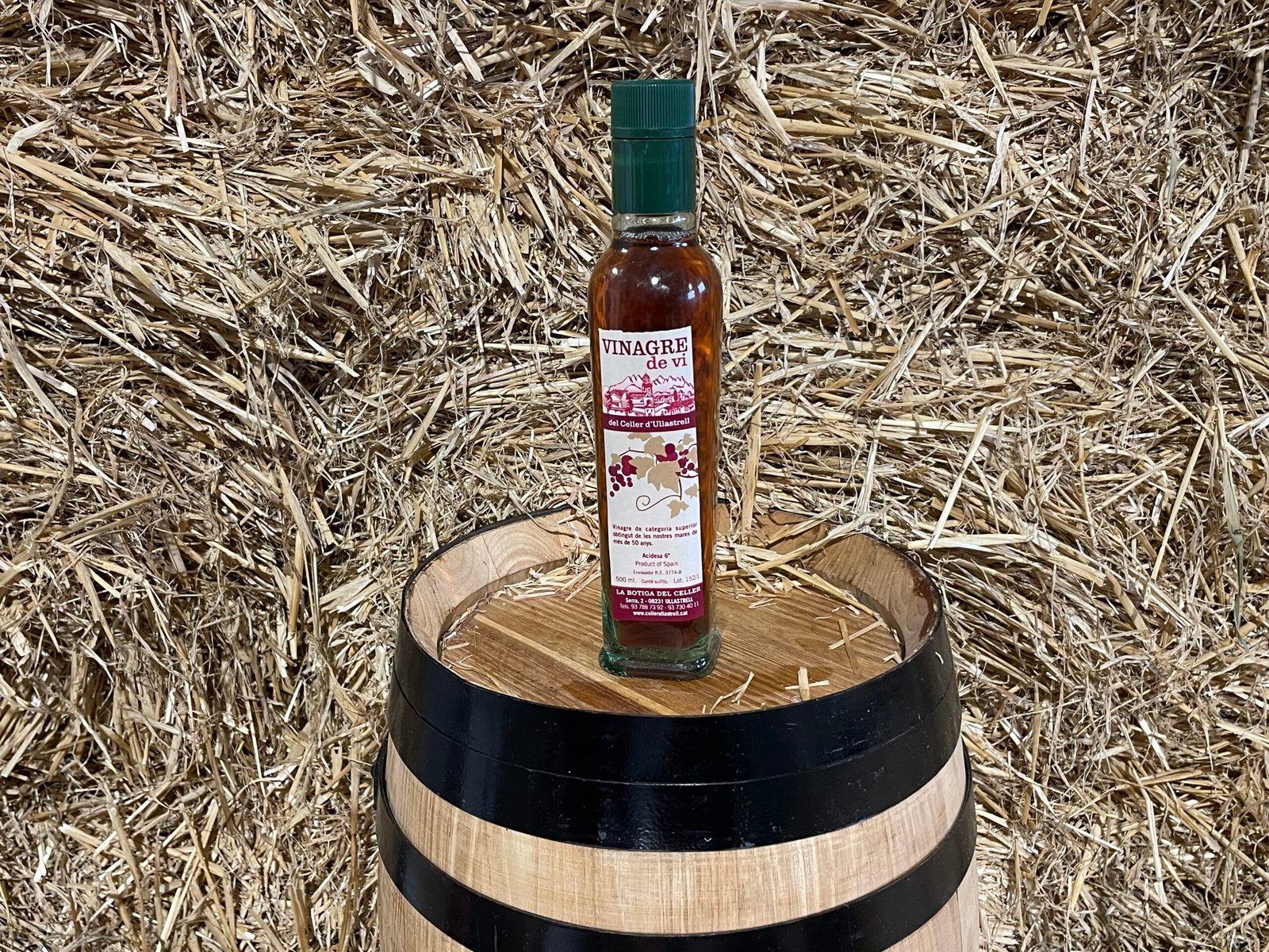 Celler d’Ullastrell wine vinegar 500ml — La Botiga DU